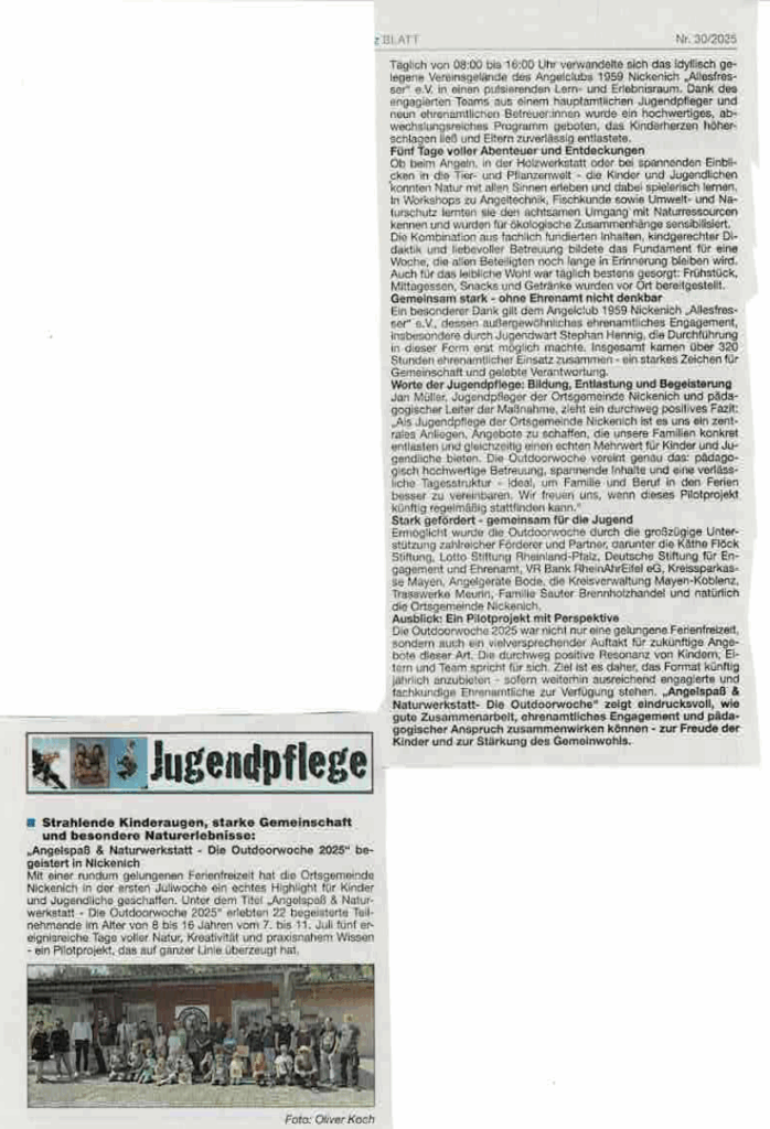 Pressebericht Pellenz Blatt 7.25